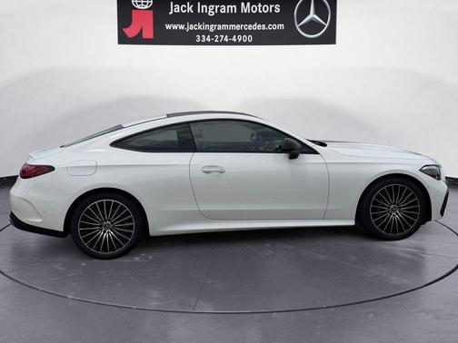 Polar White 2026 Mercedes-Benz CLE 300 4MATIC Coupe