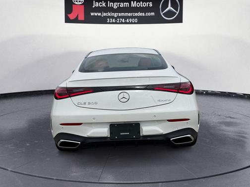 Polar White 2026 Mercedes-Benz CLE 300 4MATIC Coupe