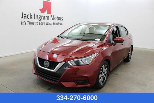 Scarlet Ember Pearl Metallic 2020 Nissan Versa 1.6 SV