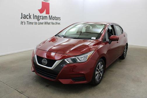 Scarlet Ember Pearl Metallic 2020 Nissan Versa 1.6 SV