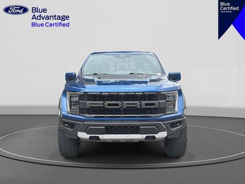 Atlas Blue Metallic 2022 Ford F-150 Raptor