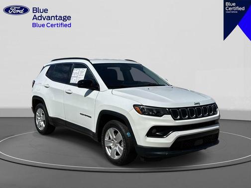 Bright White Clearcoat 2022 Jeep Compass Latitude