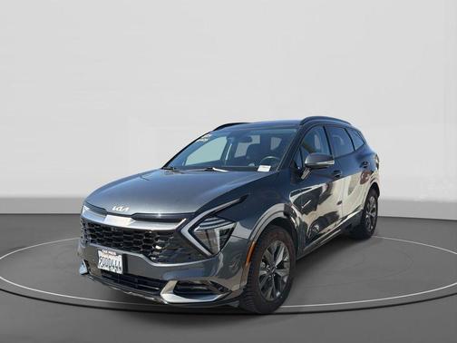 Gravity Gray 2023 Kia Sportage Hybrid SX-Prestige