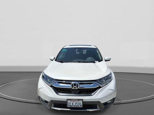 Platinum White Pearl 2019 Honda CR-V EX