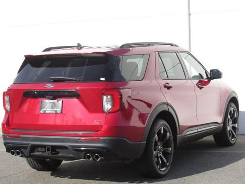Red Metallic 2022 Ford Explorer ST