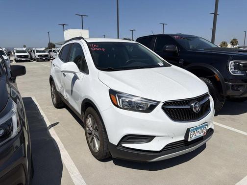 Summit White 2020 Buick Encore Preferred
