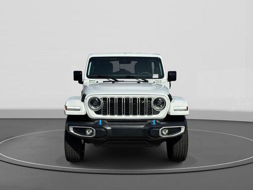 Bright White Clearcoat 2024 Jeep Wrangler 4xe Sahara