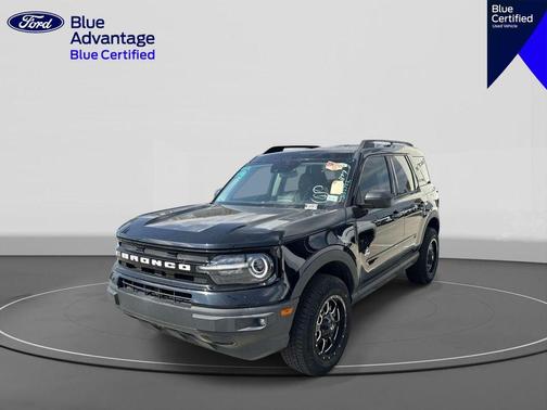 Shadow Black 2021 Ford Bronco Sport Outer Banks