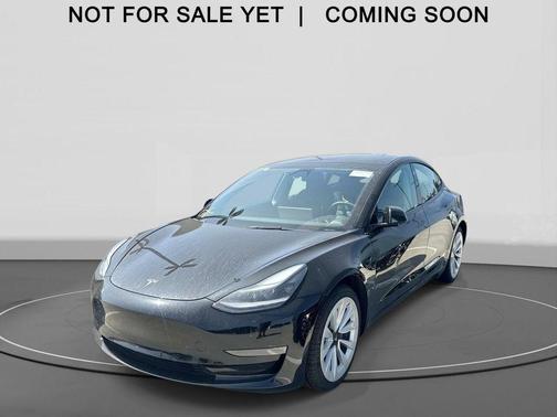 Black 2022 Tesla Model 3 Base
