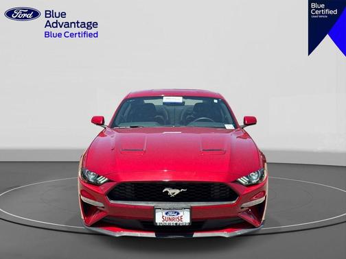 Red Metallic 2023 Ford Mustang EcoBoost