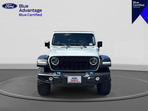 Bright White Clearcoat 2024 Jeep Wrangler 4xe Sport