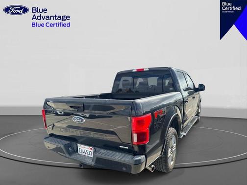 Shadow Black 2018 Ford F-150 Lariat