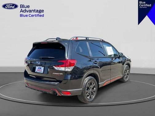 Crystal Black Silica 2023 Subaru Forester Sport