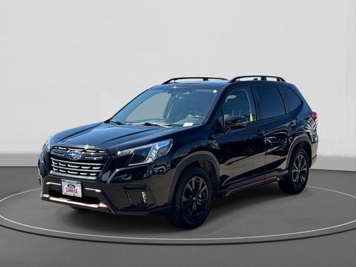 Crystal Black Silica 2023 Subaru Forester Sport