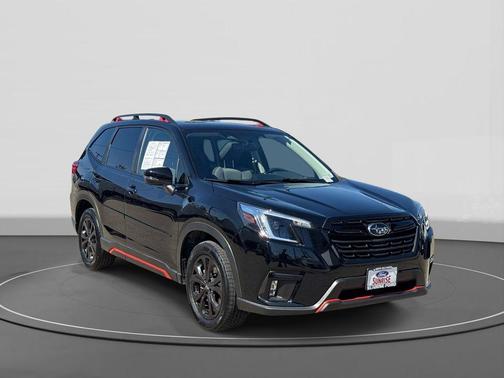 Crystal Black Silica 2023 Subaru Forester Sport