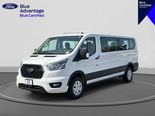 Oxford White 2023 Ford Transit-350 XLT