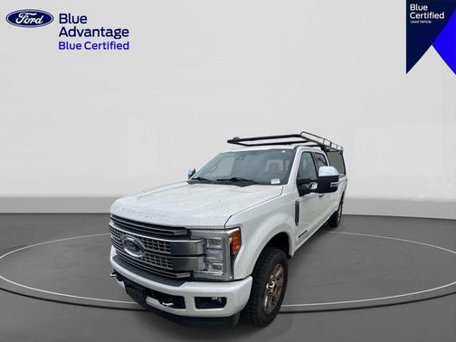 White Platinum Tri-Coat Metallic 2017 Ford F-250 Platinum
