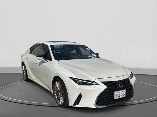 Eminent White Pearl 2023 Lexus IS 300 Base