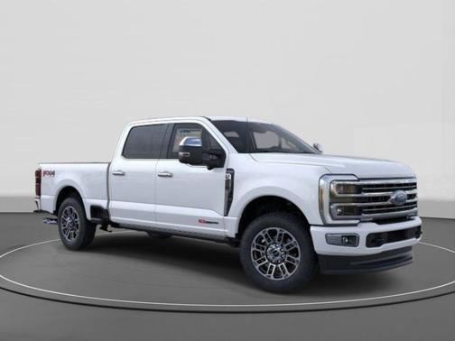 White Metallic 2026 Ford F-350 Platinum