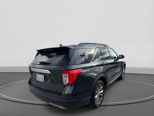 Green Metallic 2023 Ford Explorer XLT