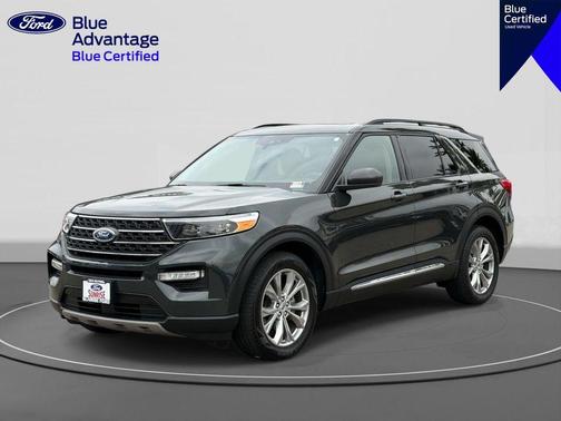 Green Metallic 2023 Ford Explorer XLT