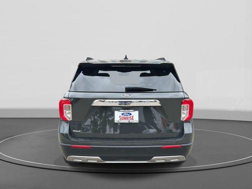 Green Metallic 2023 Ford Explorer XLT