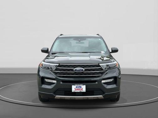 Green Metallic 2023 Ford Explorer XLT