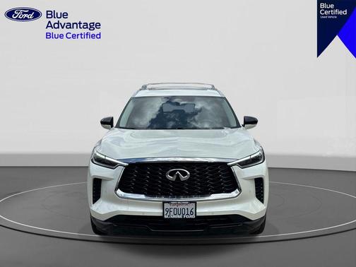 Majestic White 2023 INFINITI QX60 Luxe