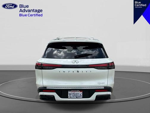Majestic White 2023 INFINITI QX60 Luxe
