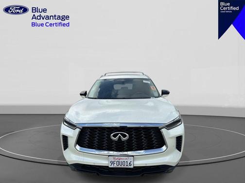 Majestic White 2023 INFINITI QX60 Luxe