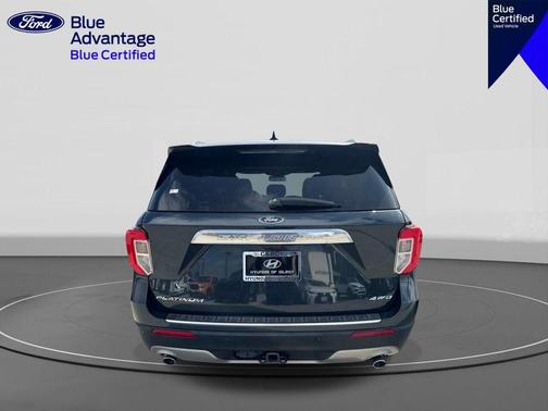 Stone Blue Metallic 2023 Ford Explorer Platinum