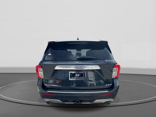 Blue Metallic 2023 Ford Explorer Platinum