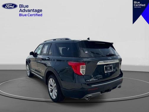 Stone Blue Metallic 2023 Ford Explorer Platinum
