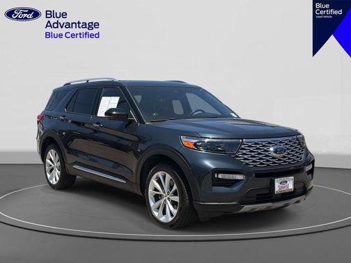 Stone Blue Metallic 2023 Ford Explorer Platinum
