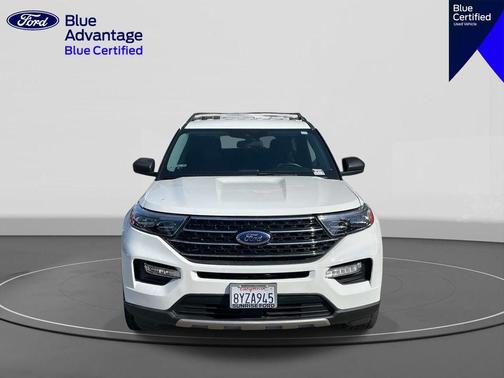 Oxford White 2021 Ford Explorer XLT
