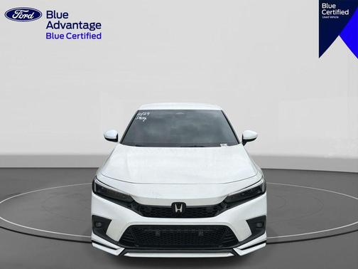 Platinum White Pearl 2024 Honda Civic Sport