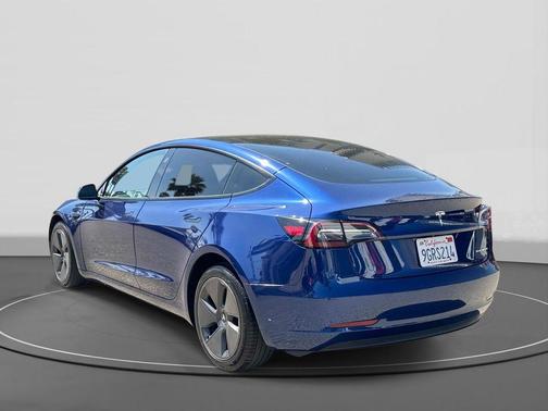 Deep Blue Metallic 2023 Tesla Model 3 Long Range