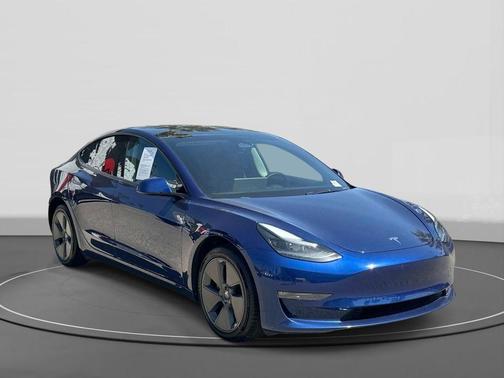 Deep Blue Metallic 2023 Tesla Model 3 Long Range