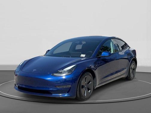 Deep Blue Metallic 2023 Tesla Model 3 Long Range