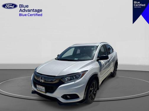 Platinum White Pearl 2021 Honda HR-V Sport