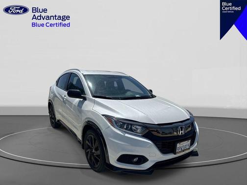 Platinum White Pearl 2021 Honda HR-V Sport