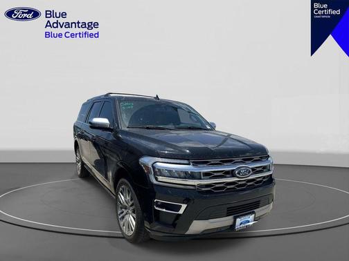 Agate Black Metallic 2024 Ford Expedition Max Platinum