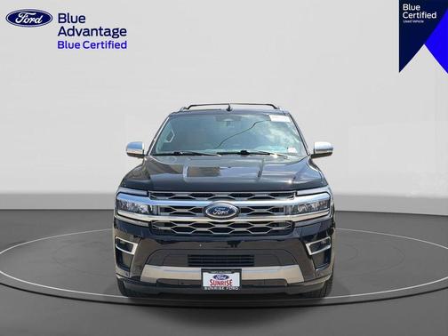 Agate Black Metallic 2024 Ford Expedition Max Platinum