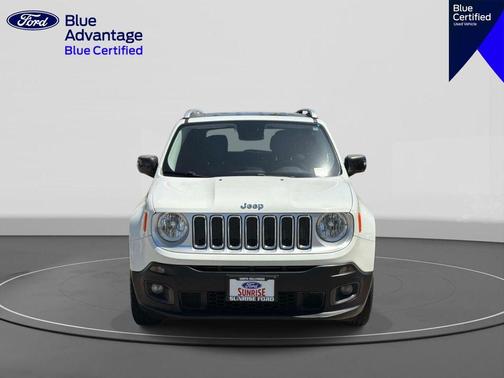 Alpine White 2015 Jeep Renegade Limited