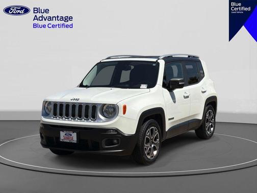 Alpine White 2015 Jeep Renegade Limited