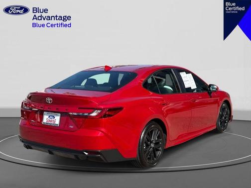 Red 2025 Toyota Camry SE