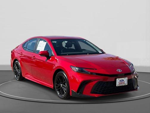 Red 2025 Toyota Camry SE