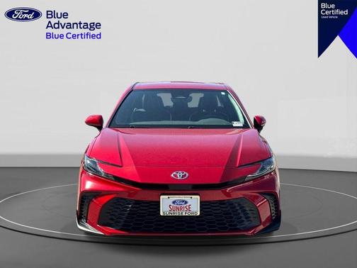 Red 2025 Toyota Camry SE