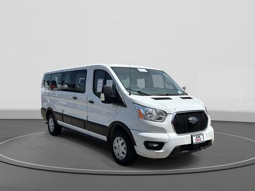 Oxford White 2021 Ford Transit-350 XLT