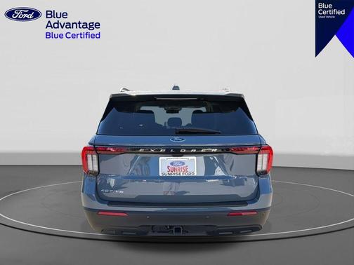 Vapor Blue 2025 Ford Explorer Active